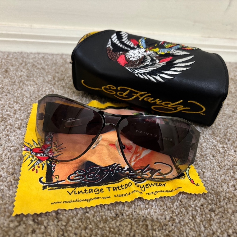 Ed Hardy Unisex Sunglasses